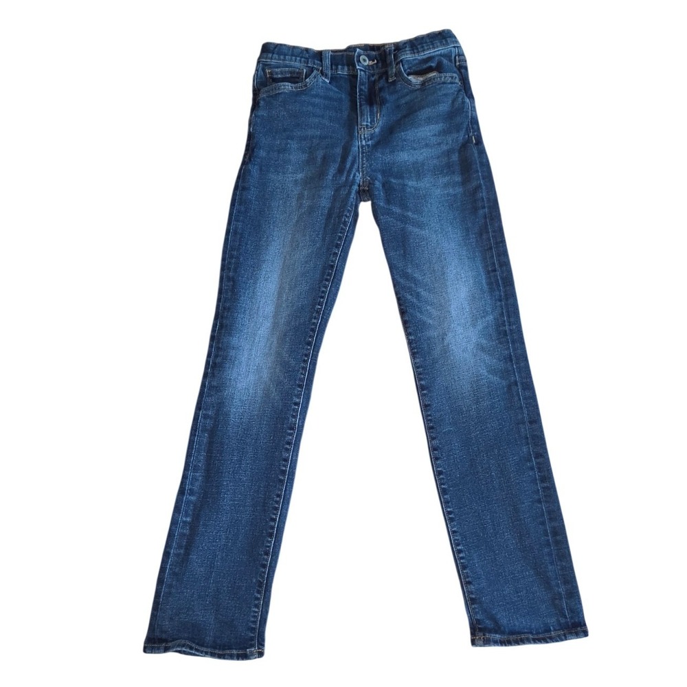 Old Navy Kids 360 Slim Jeans Dark Wash Blue Denim Pants 14 Slim 822179-00